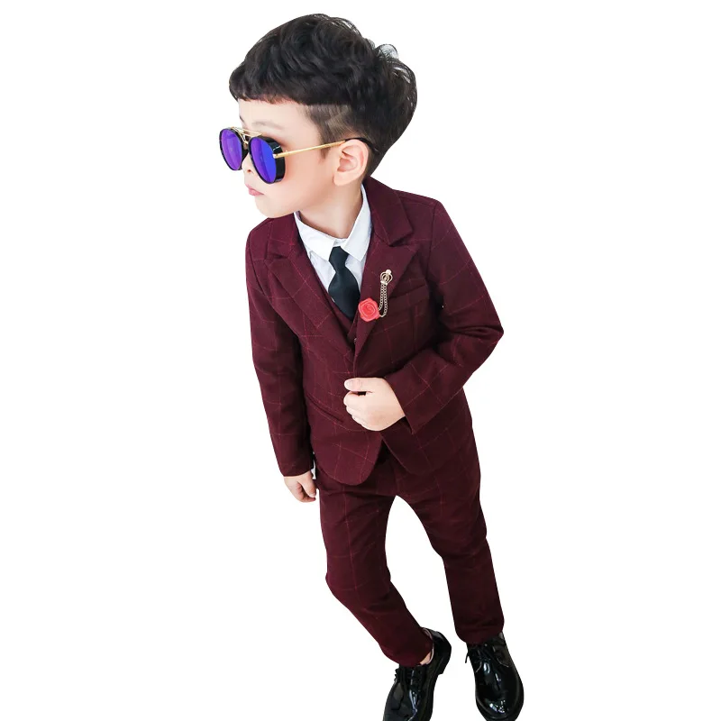 2019 Куртки для мальчиков костюм деловой на день рождения детей мальчика платье