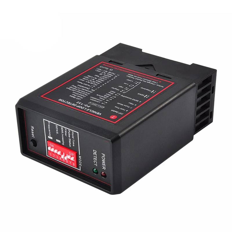 Одноканальный детектор петли транспортного средства (входное напряжение для