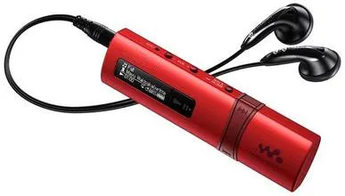 Оригинальный Sony NWZ-B183F B183F Flash MP3 плеер со встроенным FM-тюнером (4 Гб)-с гарнитурой |