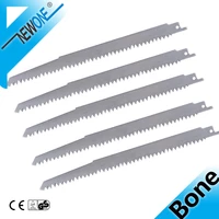 5pcs reciprocating saw blades cutting meatbone stainless steel blade saberhand saw universal reciprocating blade newone