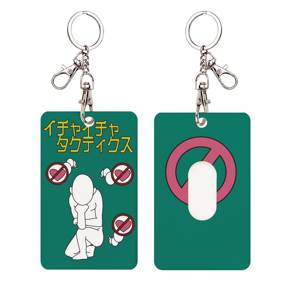 

Hokage Ninja Konoha Hatake Kakashi Cosplay Accessories Keychain Icha Icha Paradise Book Pendant Card Holder Protective casing