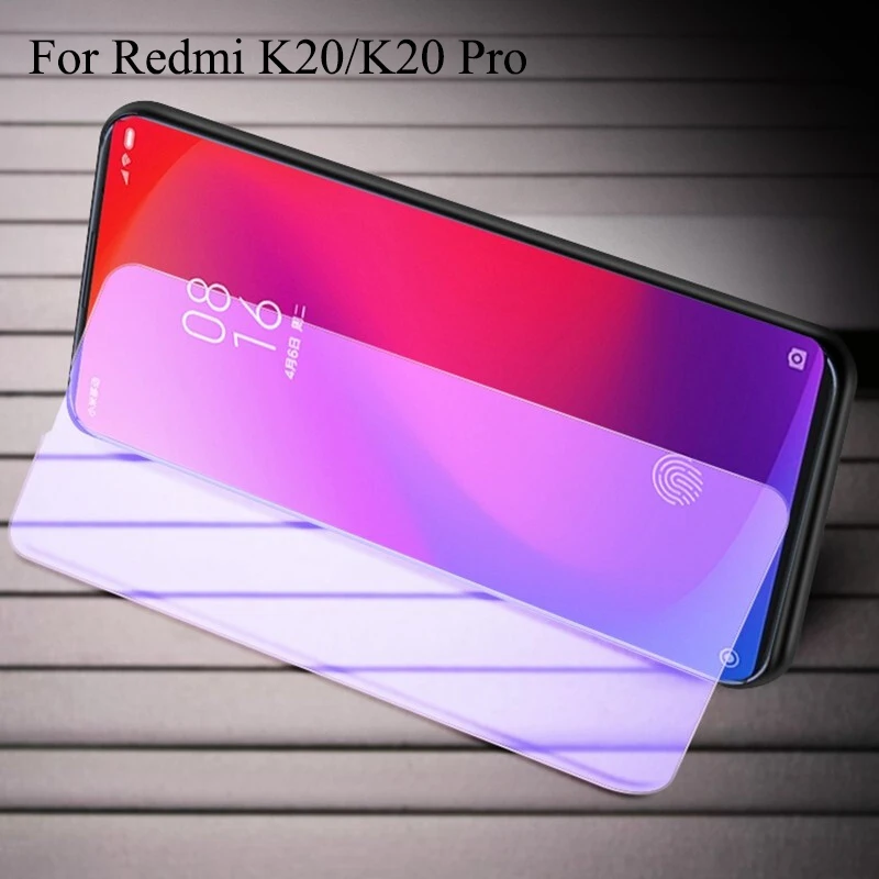 For Redmi K20 K20Pro Redmi Note 7 анти-синее закаленное стекло для Xiaomi Redmi Note 8 8T 7 Pro стекло Xiomi Redmi 8 8A 7A K20 Pro K30 5G защита экрана - Цвет: For Redmi K20 K20Pro