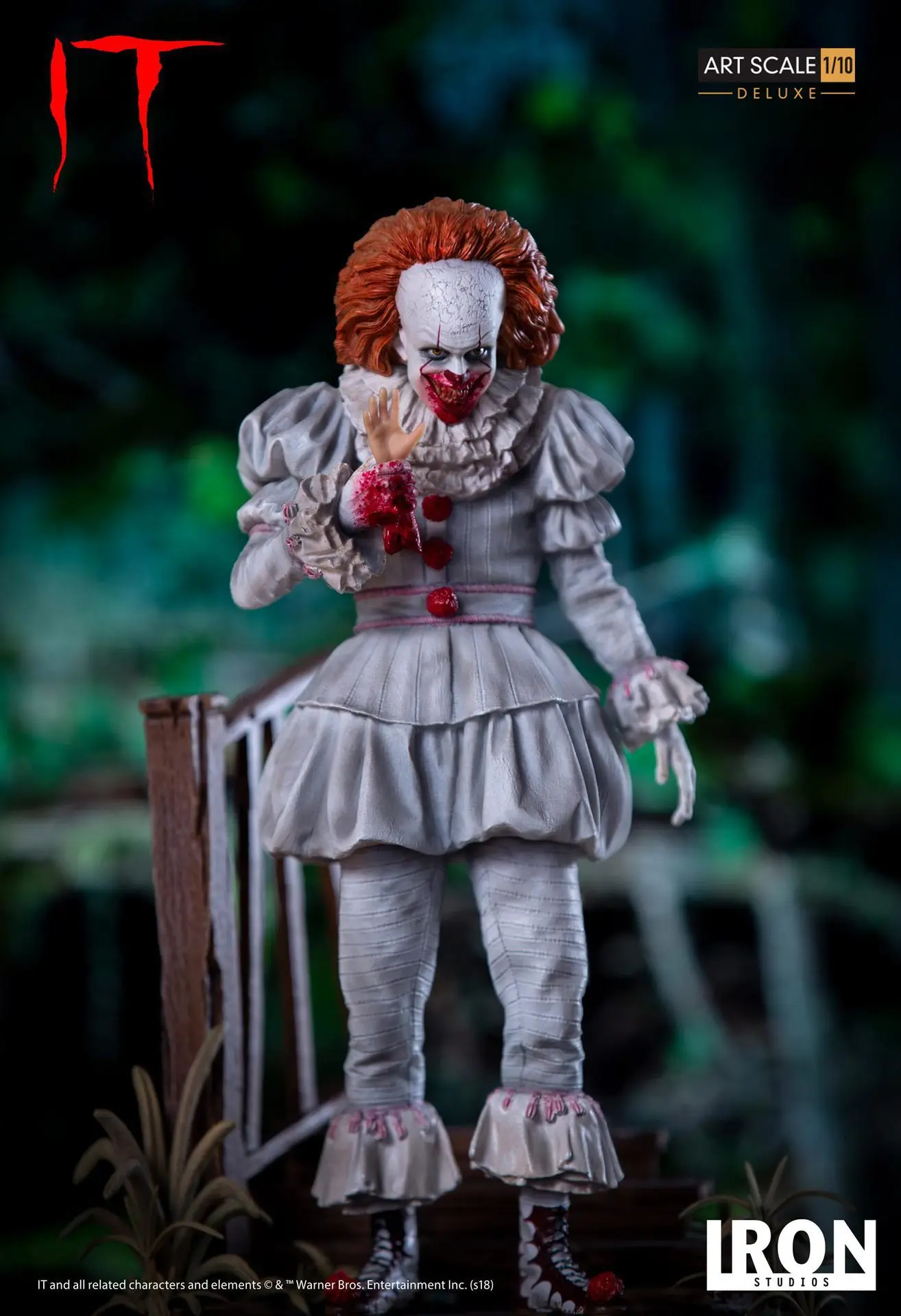 Экшн-фигурка клоуна Stephen King's It Delux Pennywise | Игрушки и хобби