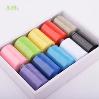 10 spoolslot multi color polyester thread for sewing quiltinghigh quality sewing thread suitable for needlework machine