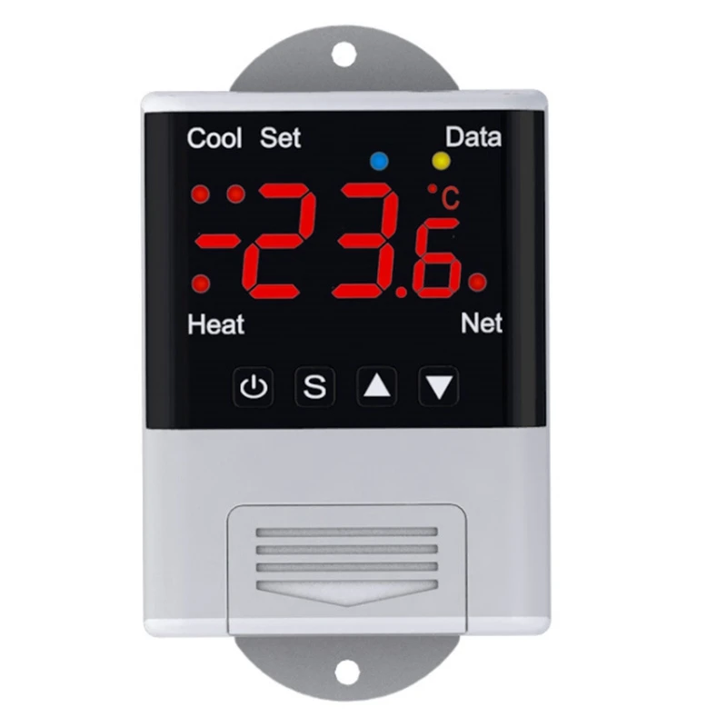

Беспроводной Wi-Fi Температура Управление; Термостат AC110-220V DTC1201 NTC Сенсор цифровой Дисплей приложение Управление для умного дома