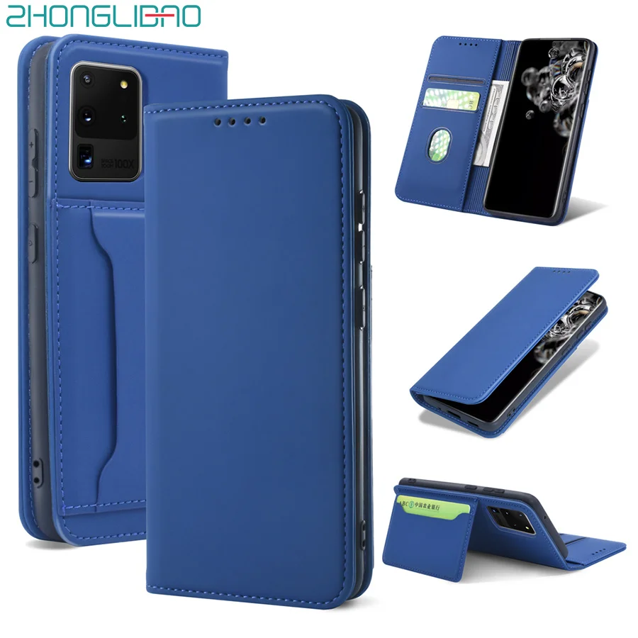A51 A71 кожаный чехол с откидывающейся крышкой для Samsung Galaxy Note 20 10 9 S20 ультра S10 плюс