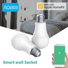 Лампочка Aqara E27 для умного дома, настраиваемая Светодиодная лампа белого цвета для работы дома, комплект для xiaomi Home App, 9 Вт, 2700K-6500K, лм