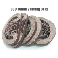 10pcs 33010mm 40 1000grit abrasive sanding belts sander grinding polishing tools