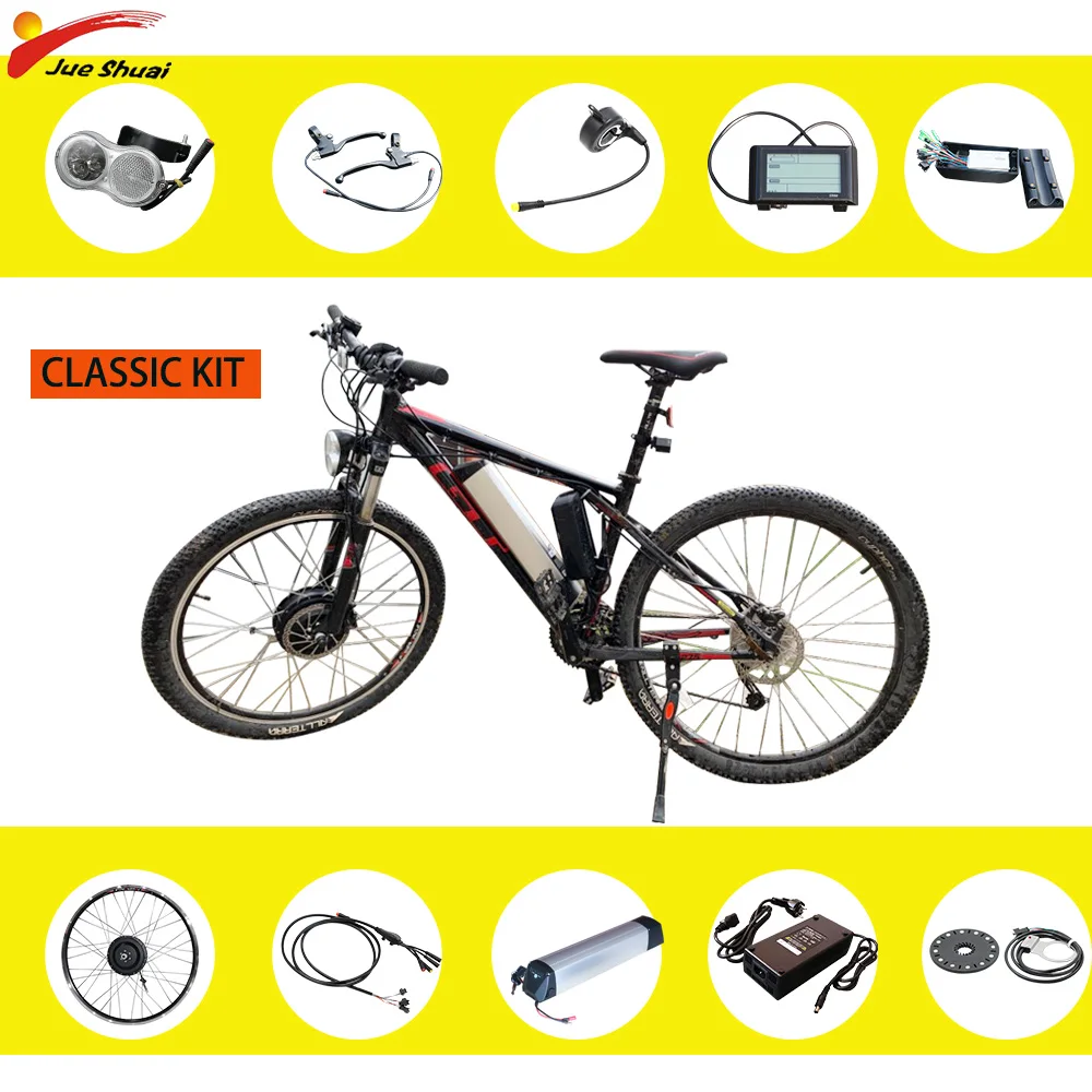 

Комплект для переоборудования Ebike, батарея 20-29 дюймов, 10 Ач/12 Ач, 250 Вт/350 Вт/500 Вт, 36 В