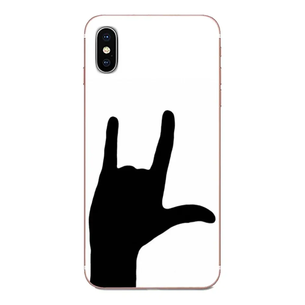 Vertical Phone Case Rock Hand Gesture Sign For Galaxy Note 10 A10E A10S A20S A30S A40S A50S A6S A70S A730 A8S M30S S2 S3 Plus | Мобильные