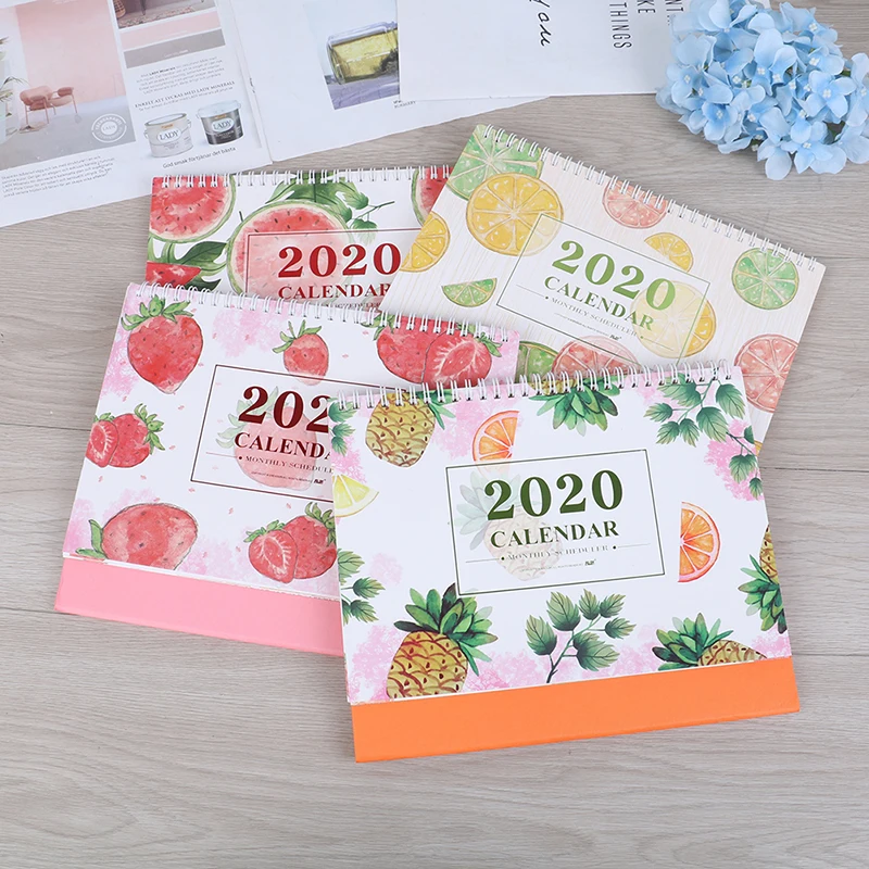 2020 Арбуз Лимон свежие фрукты серии календарь DIY Настольный ежедневный