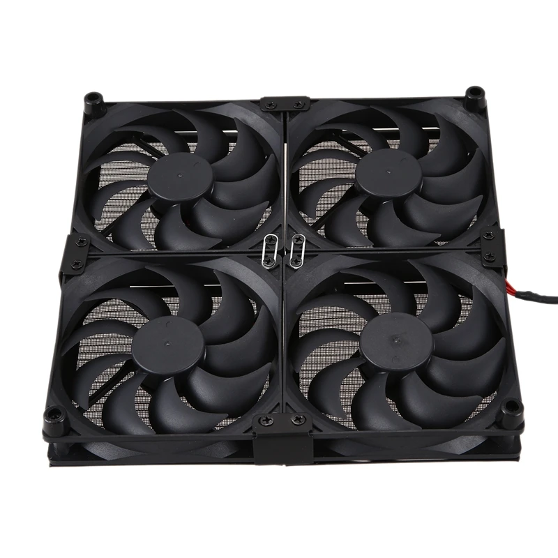 

Longyou Router Radiator TV Set Box Cooling Fan USB Fan 4 Fans