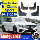 Для Mercedes Benz e-класс E Class спортивные W213 2016-2019 автомобиля брызговик крыло брызговики Всплеск клапаном аксессуары для брызговиков