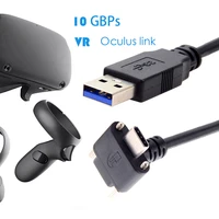 link cable for oculus quest 2 usb 3 2 gen 1 data transfer quick charge for oculus quest 2 accessories vr type c 3m 5m cord