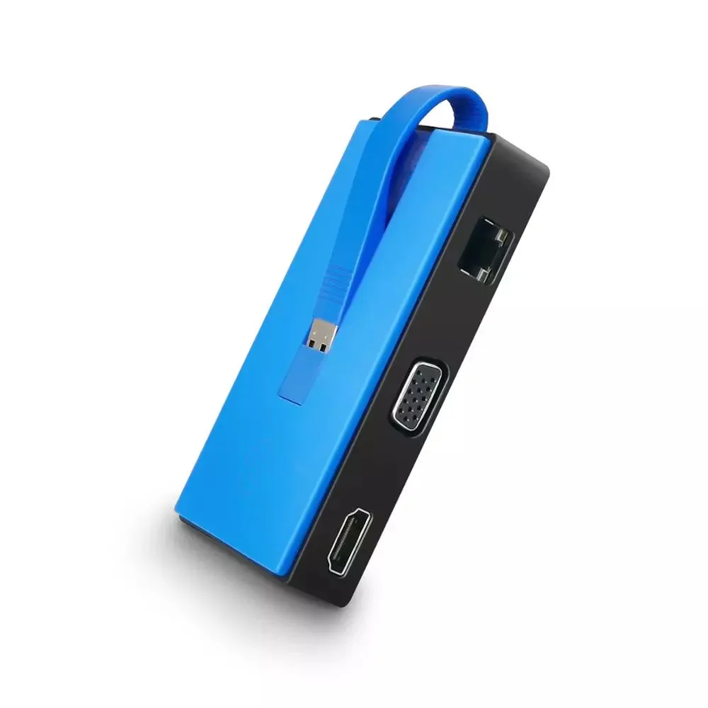 USB 3 0 к совместимому с HDMI конвертер 5 в 1 взаимный обмен данными между компьютером и