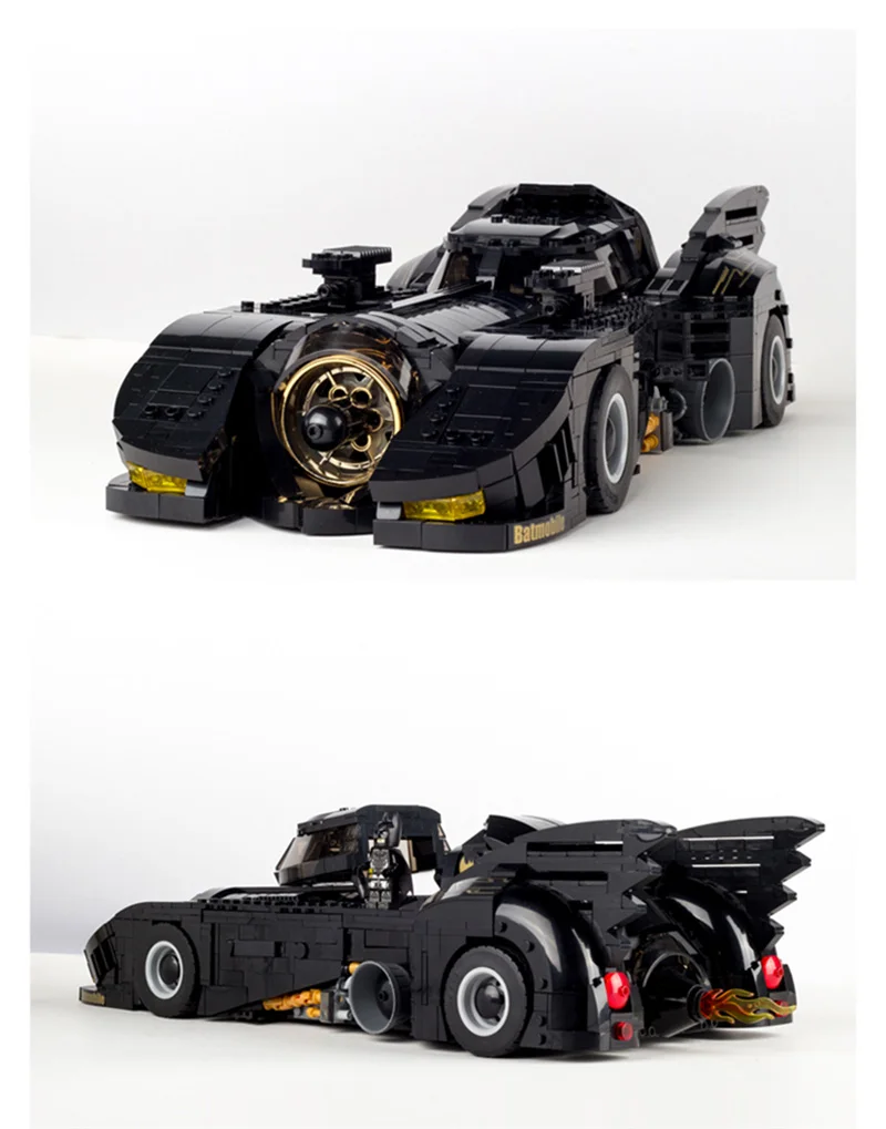 Decool 7144 Technic, новейший комплект совместимых автомобилей с бэтмобилем, объемные блоки, MOC-15506 кубики DC Super Heroes