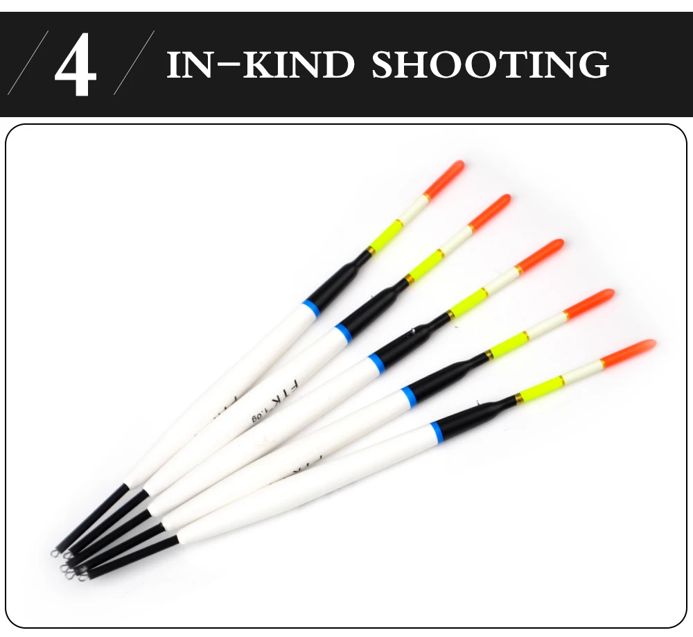 FTK Баргузинский ель 5 шт./лот поплавок для рыбалки длина 17 см 20,5 см поплавок 1 г 3 г для ловли карпа снасти Аксессуары