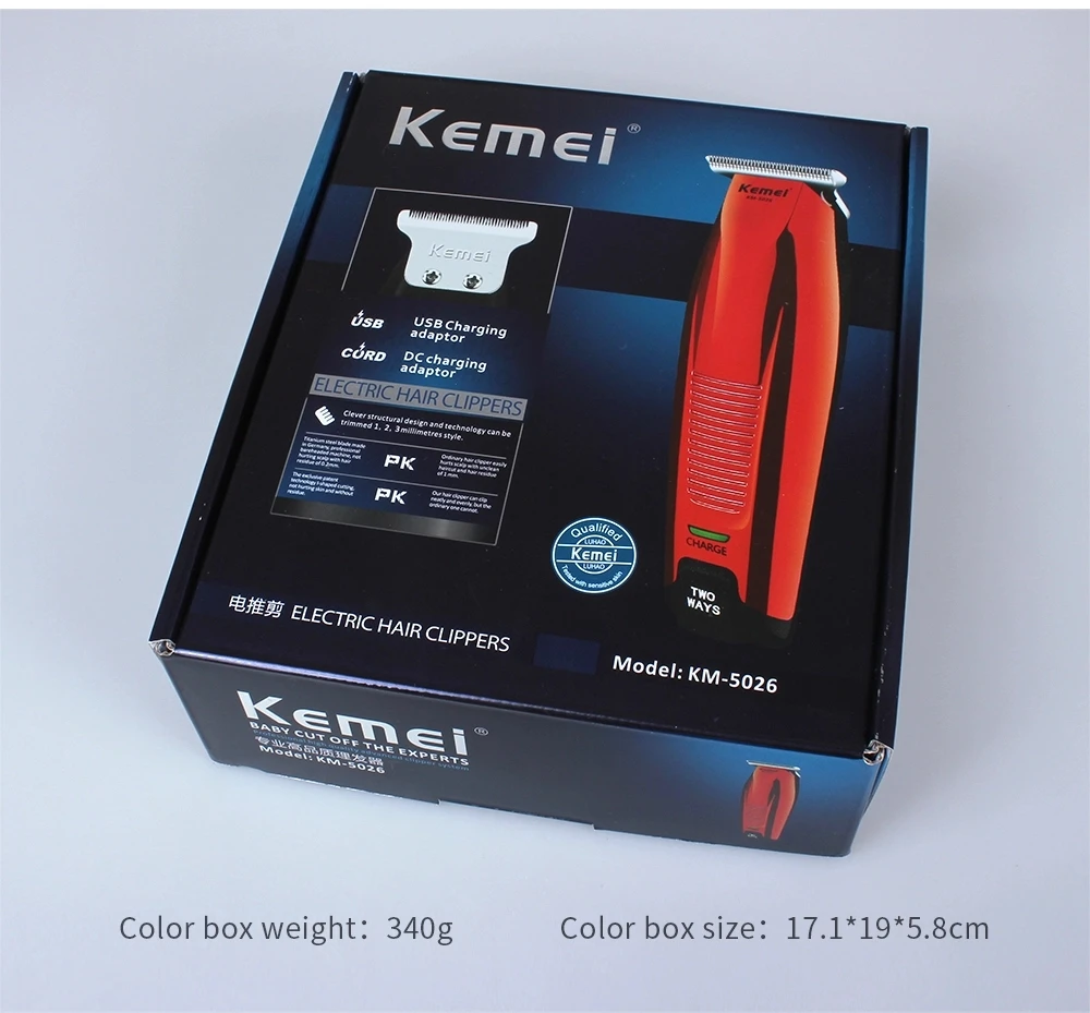 

Kemei-5026 Professional Hair Clipper Men Hair Trimmer DIY Hair Cutter Shaver Beard Trimmer Razor Styling Tools Shaving Machine