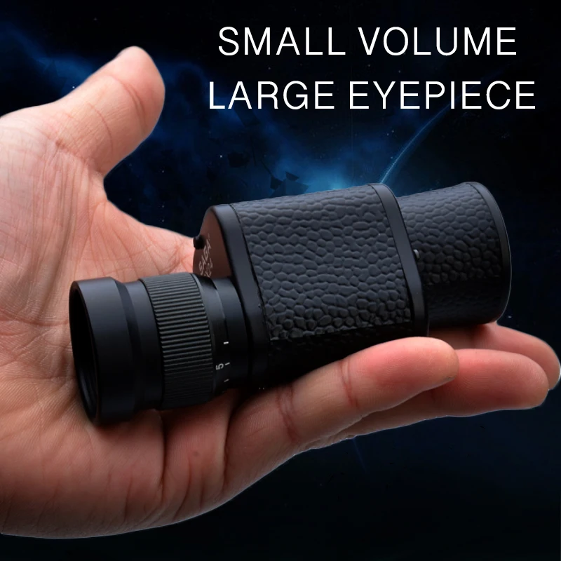 SAGA телескоп Монокуляр HD 8x30 низкий уровень света ночное видение Spyglass Зрительная