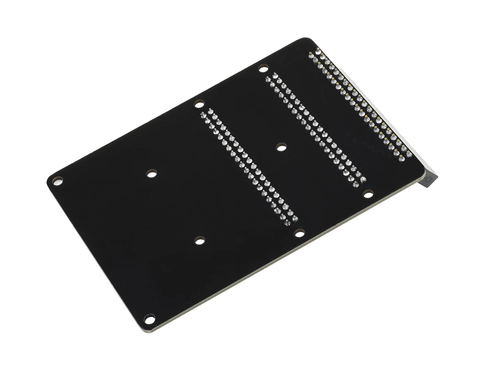 Адаптер заголовка Waveshare Raspberry Pi 400 GPIO расширение 2 40-контактных разъема наклонная