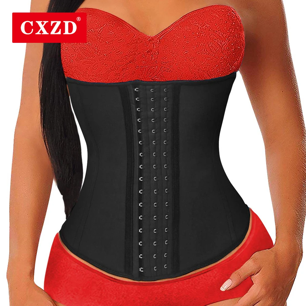

CXZD Women's Waist Trainer Corsets Waist Belt Cincher Underbust Body Shaper Sports Girdle Weight Loss 3 Hook