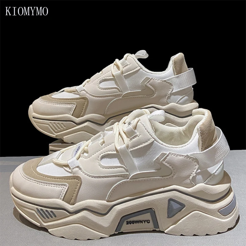 

Old Shoes Trend Women's Shoes 2021 New Autumn Fashion Korean Version Increased Thick-Soled Casual Sports Women's Shoes