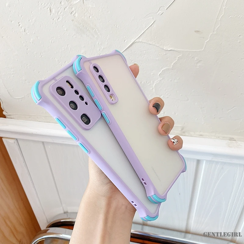 Противоударный Прозрачный матовый чехол для телефона Xiaomi Mi 9 9T Note 10 A3 Redmi K20 8A 9A 9C 7 8