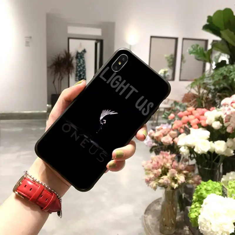 CUTEWANAN Korea KPOP ONEUS Новое поступление черный чехол для сотового телефона iPhone 11 pro XS MAX 8