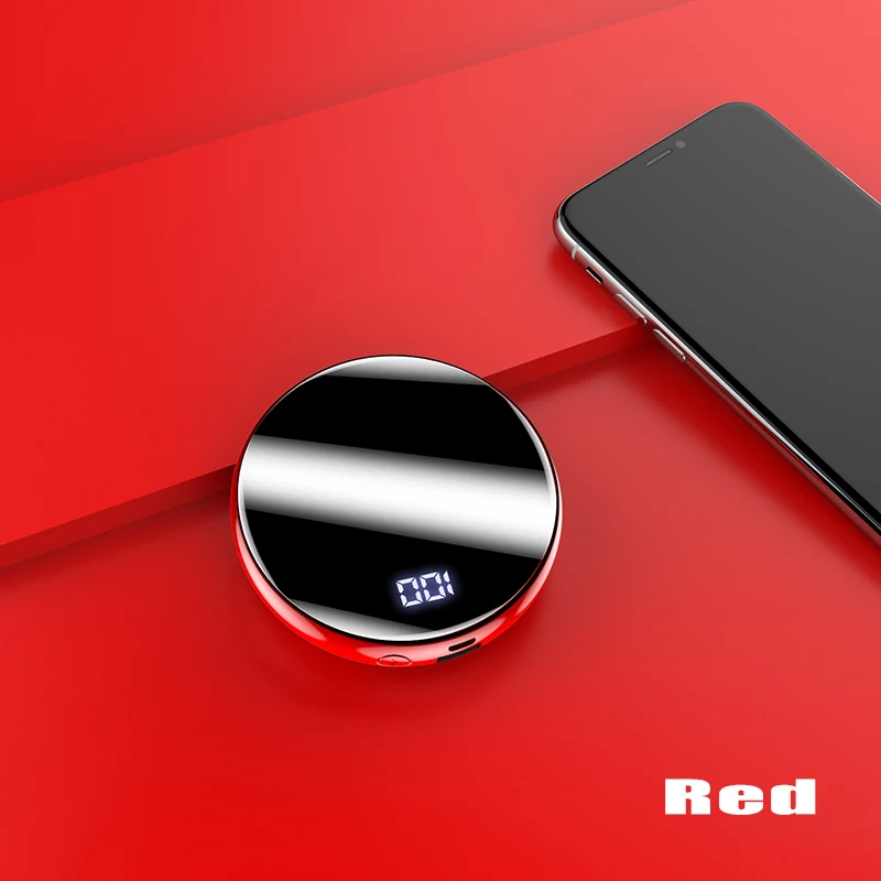 SOODOO Mini Power Bank 10000 мАч для iPhone X Xs Max портативный внешний аккумулятор Powerbank Samsung S9 S8 Note9