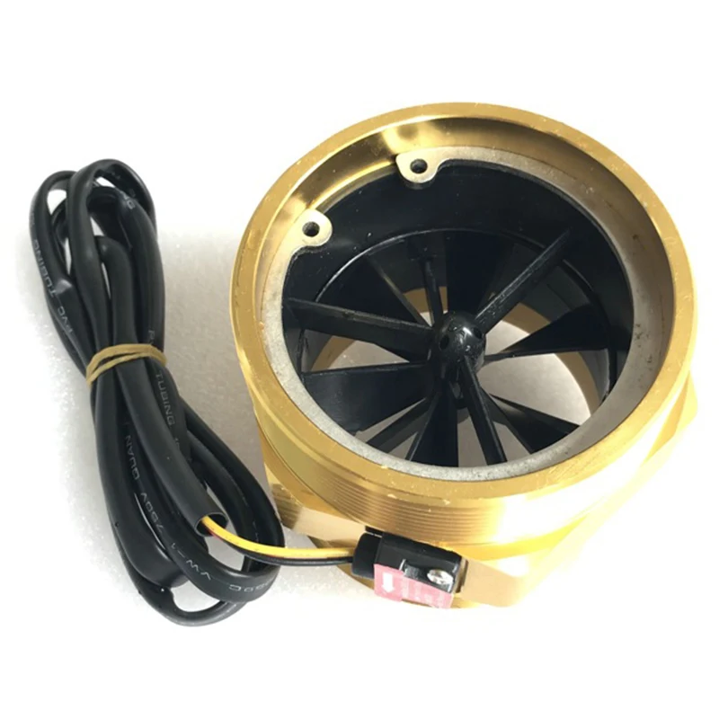 3 дюймов потока Сенсор турбинный расходомер счетчик зал метр|Датчики расхода| |