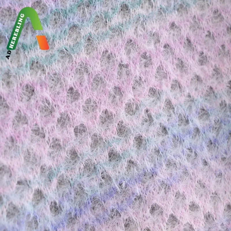 Женский Укороченный джемпер Adherebling Za повседневный пушистый в полоску свитер на