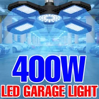 led garage lamp 220v floodlight e27 light bulb 200w 300w 400w industrial lighting folding warehouse lampara gym ceiling light