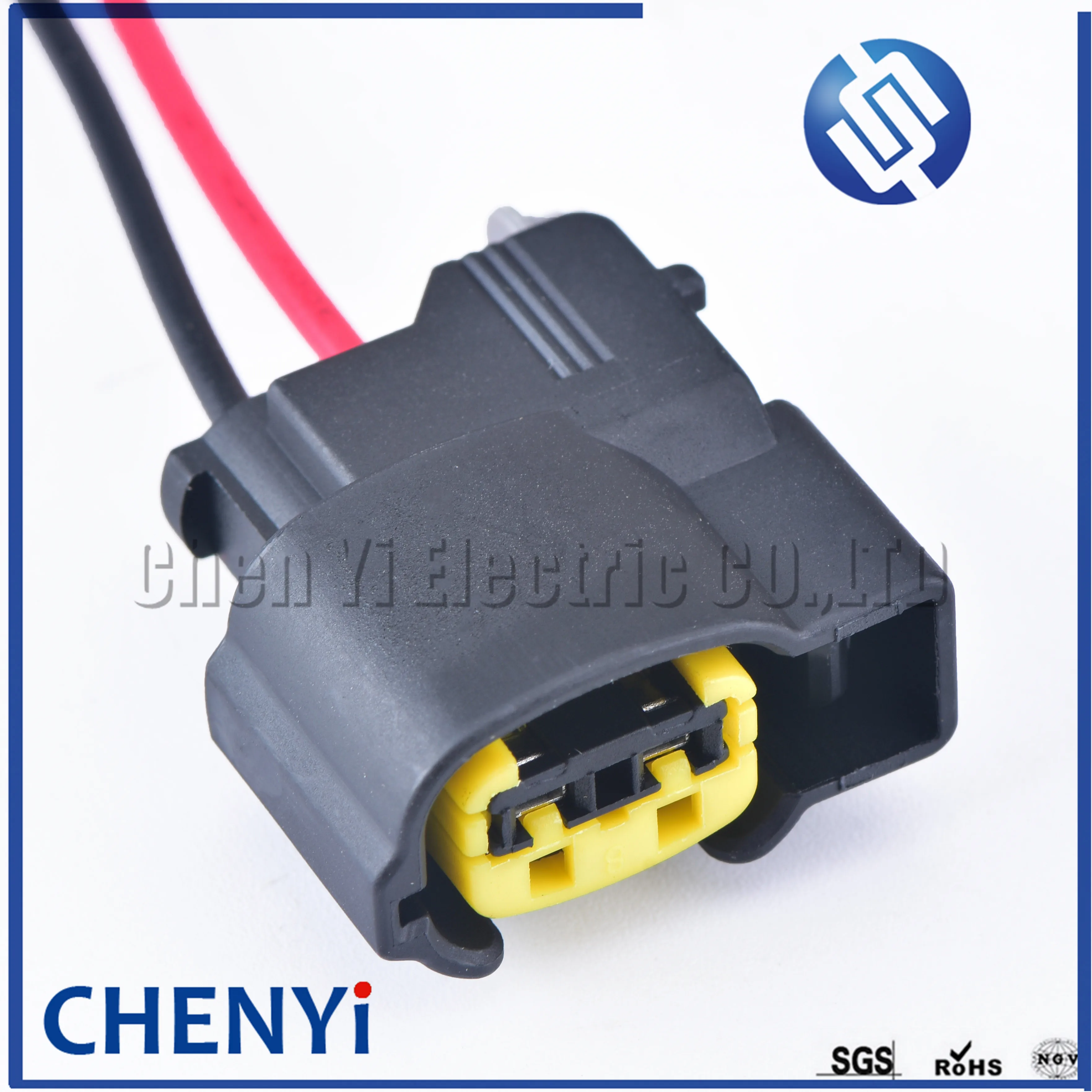 2-контактный разъем для автомобильной катушки зажигания водонепроницаемый жгута