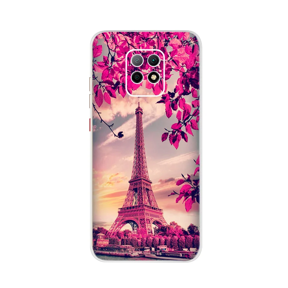 leather case for xiaomi For Xiaomi Redmi 10X 5G Case Soft Slim Fundas Cute Animals Painted Cover For Xiaomi Redmi 10X Pro 5G Redmi10X Phone Cases Bumper xiaomi leather case card