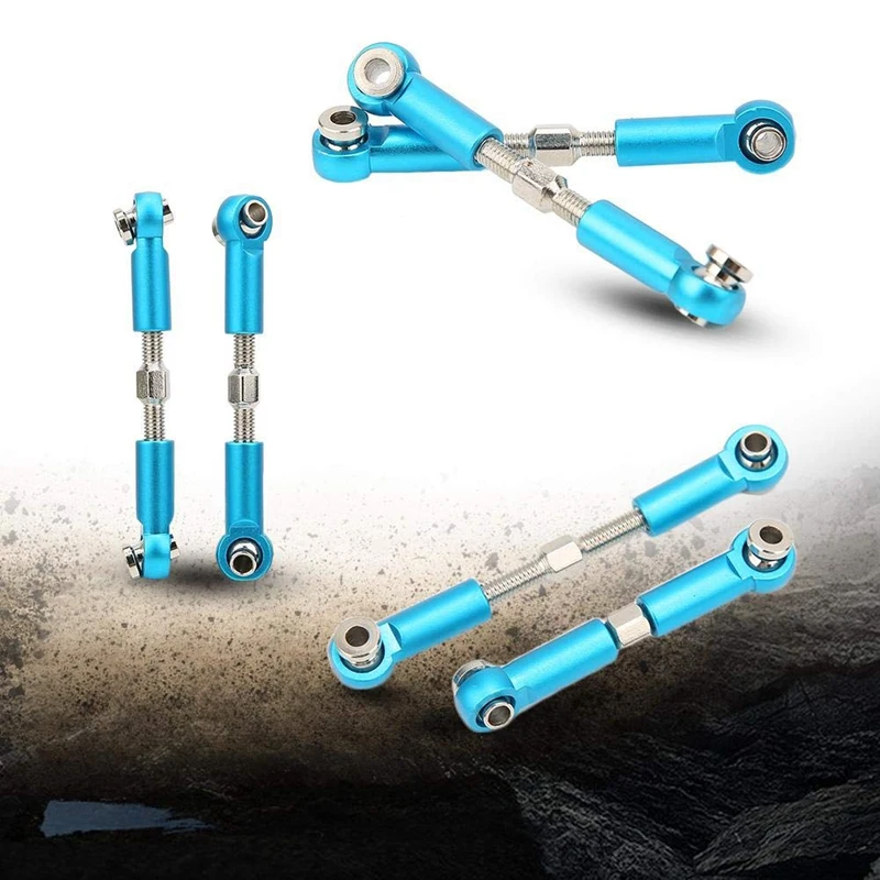 1 комплект рулевая тяга Регулируемый Радиоуправляемый рулевой рычаг для WLtoys 1/18