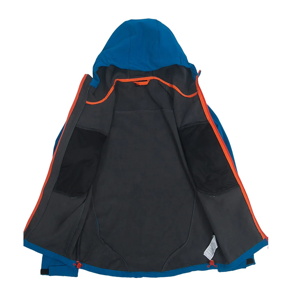 Мужская зимняя однотонная куртка для катания на лыжах 2020 Повседневная Удобная