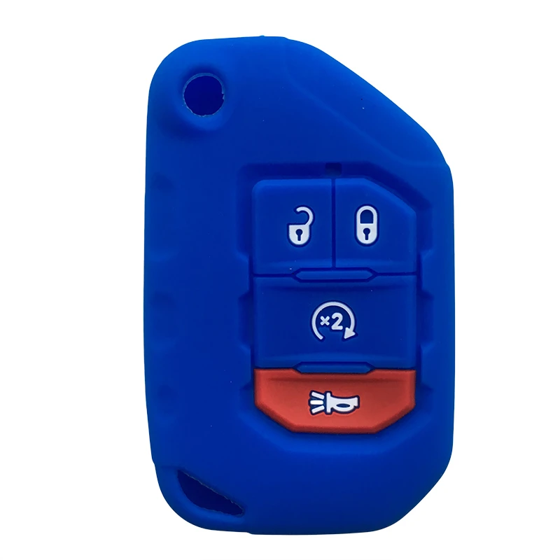 Чехол для смарт ключей с дистанционным управлением чехол брелок Jeep Wrangler JL JLU 2018