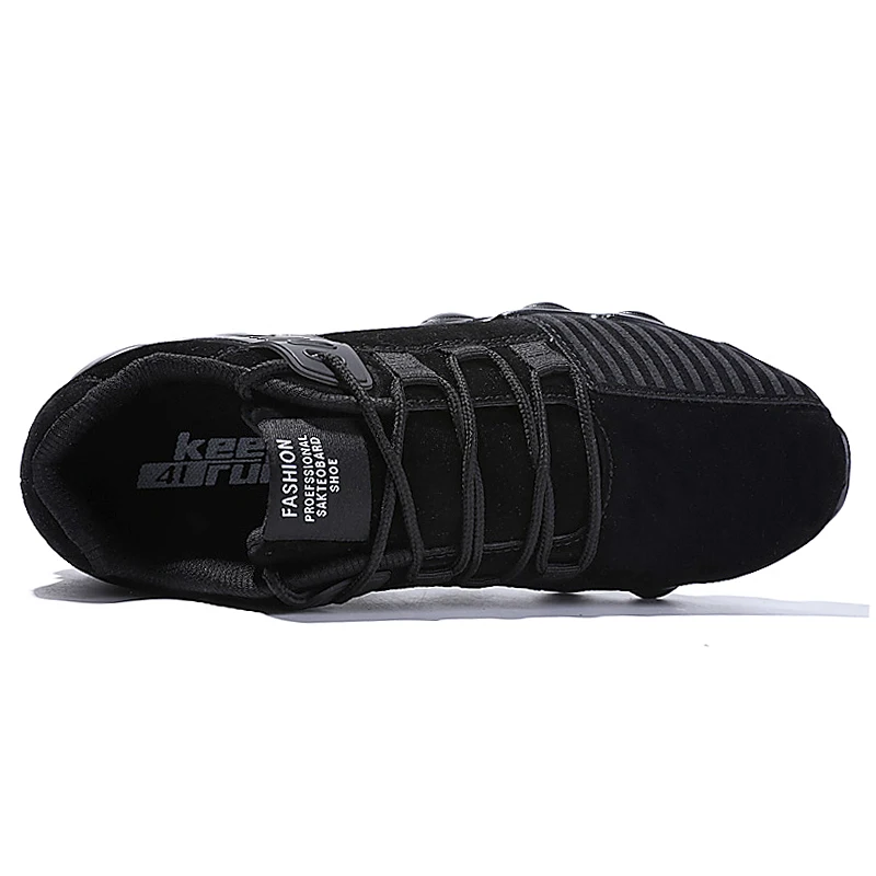 Non-Slip Male Suede Sneakers Men Casual Shoes Walking Driving Shoe Outdoor Flat Comfortable Lightweight Breathable For Man | Обувь