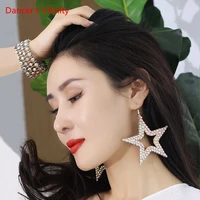 belly dance accessories diamond studded earrings female adult temperament stage competition performance jewelry