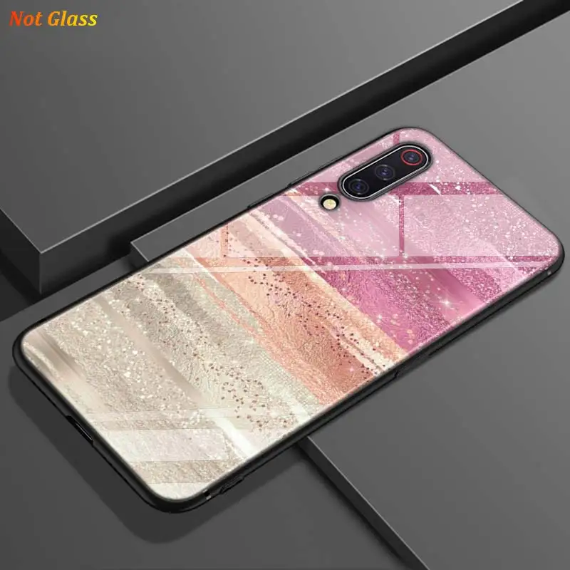 Черная крышка звездного неба, следовании арт для Xiaomi Mi A1 A2 A3 5X6X6 8 9 Lite CC9 F1 9T 9TPro играть глянцевый чехол для телефона