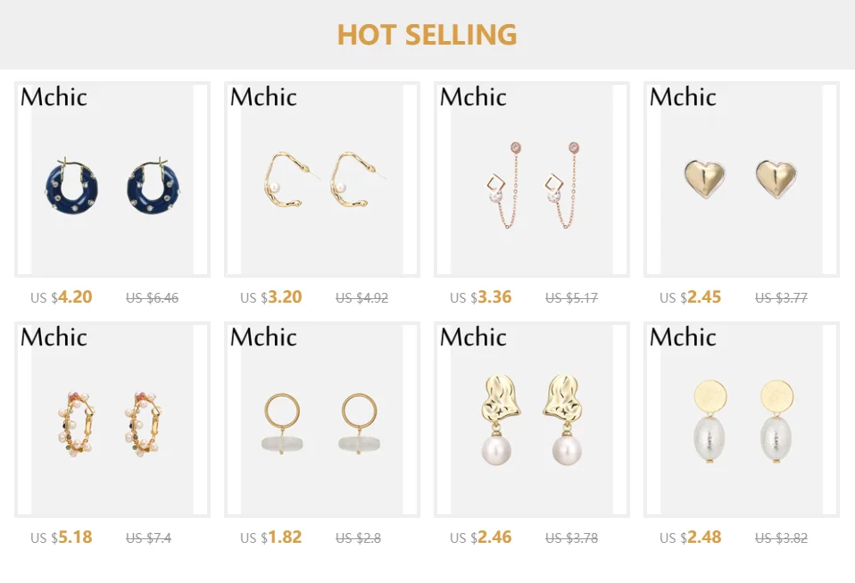 Mchic модные серебряные ювелирные изделия 925, изысканные блестящие серьги-гвоздики с кубическим цирконием для женщин, вечерние, свадебные аксессуары, подарок