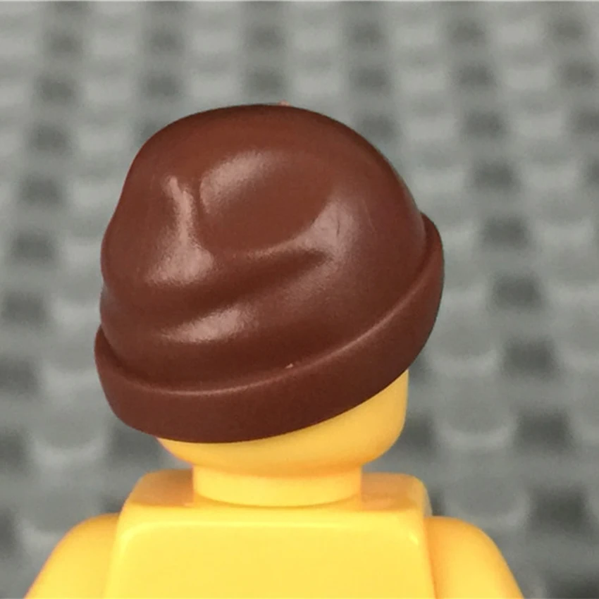 Совместимые фигурки строительные блоки MOC шляпа шлем лыжная Кепка Шерстяная
