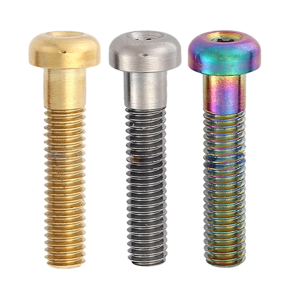 

Винтовая крышка для велосипедной гарнитуры M6x30, верхняя крышка для горного велосипеда, винтовой велосипедный аксессуар, головка вилки, вело...