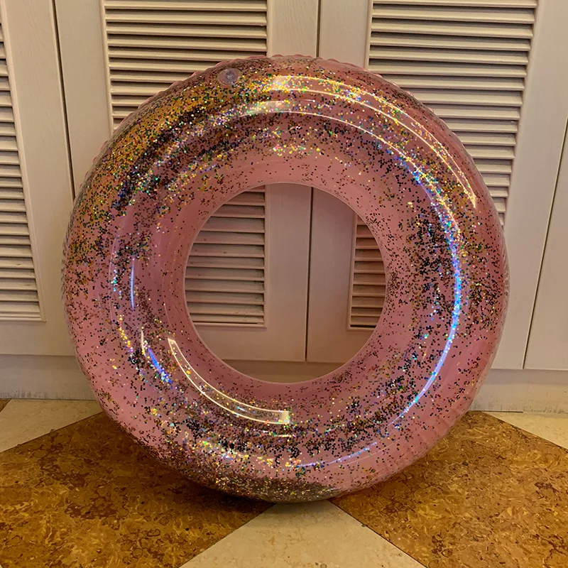 Надувные поплавки для бассейна взрослых и детей пляжные конфеты голографические