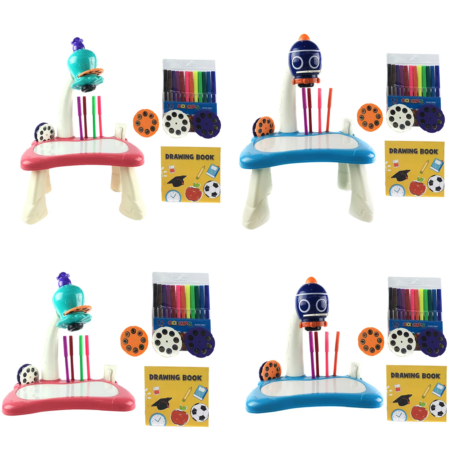 

Children Projector Art Drawing Table Toys Kids Painting Board Desk Arts And Crafts Projection Montessori Learning Juguetes