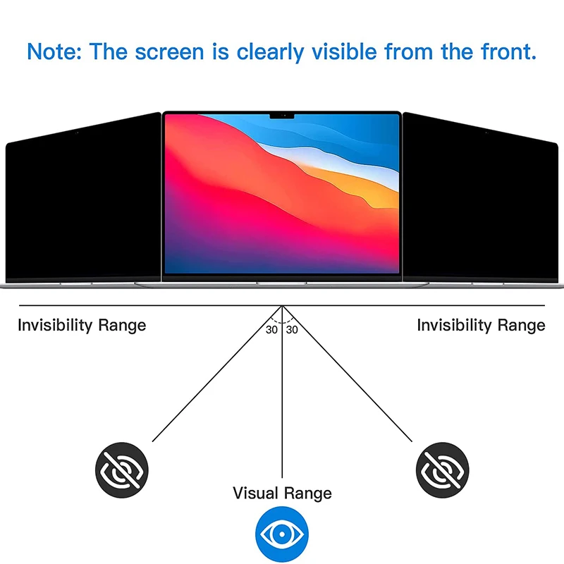 Фильтры для защиты конфиденциальности 2021 MacBook Pro 16/14 дюйма A2442 A2485 Защитная пленка