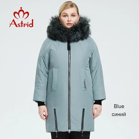 Astrid 2022 Winter Down Jacket Women Parka Roupas Loose Fol Extererwear