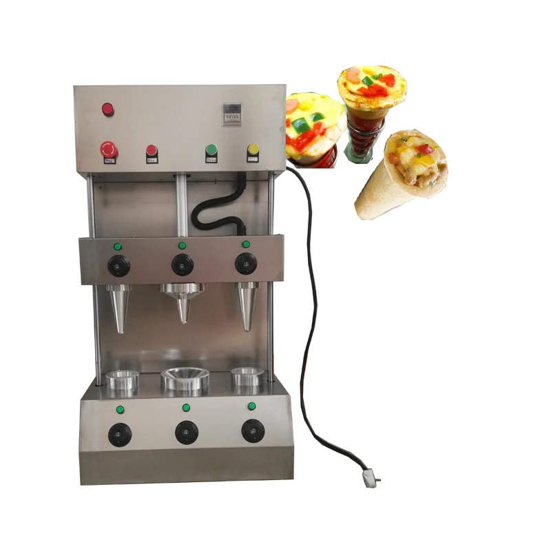

New Pizza Cone Machine With Best Quality And Low Price 3 Cone Pizza Making Machine For Sale