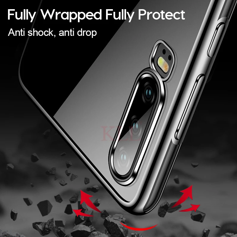 Мягкий ТПУ Прозрачный чехол для Huawei P30 P20 Mate 20 10 Pro Lite Nova 5 5i 4 3 3i Honor 20i View 8X 7X |
