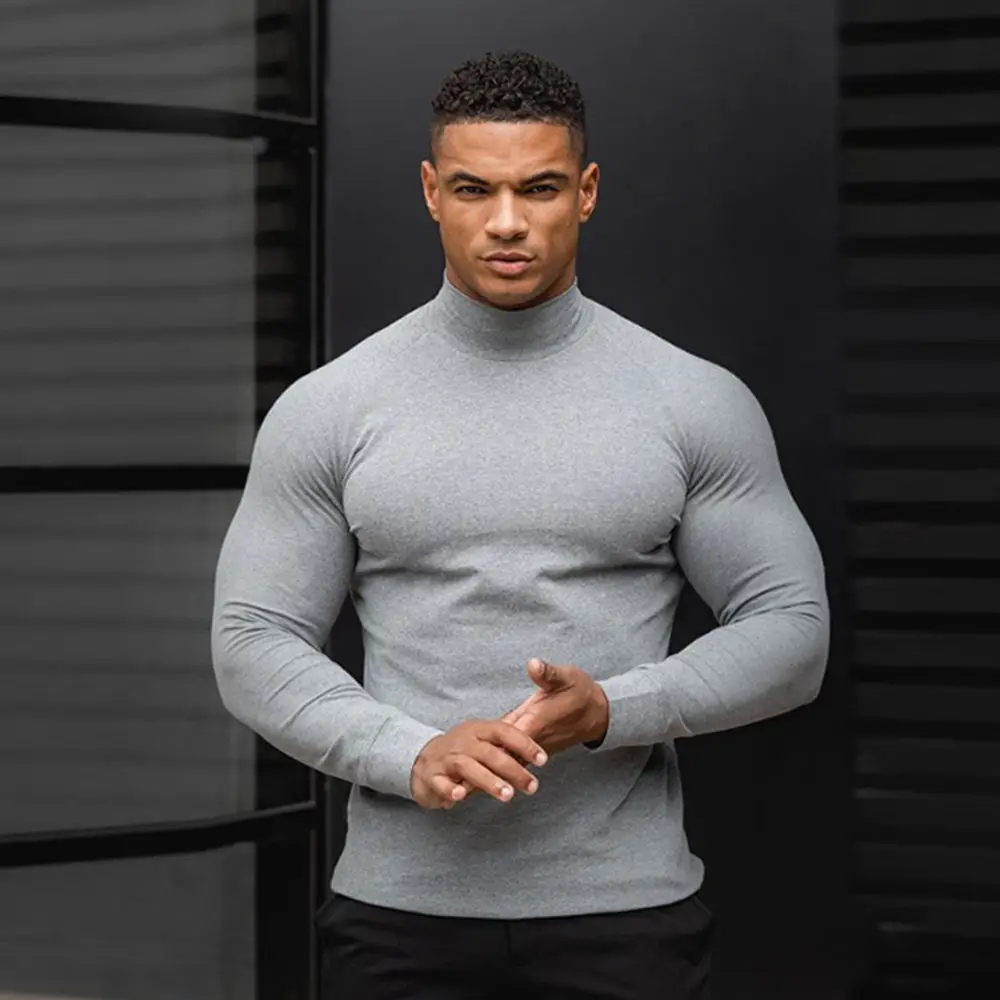 

Compression Long sleeve t shirt Men Running Sport T-shirt Gym Fitness Quick dry Solid Tees Tops Male Jogging Training Clothing